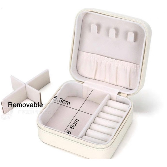 Travel Jewelry Organizer Zipper Bag/Box (1 pcs) - Picture 6 of 14